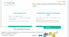 Desktop Screenshot of ivoxpanel.be
